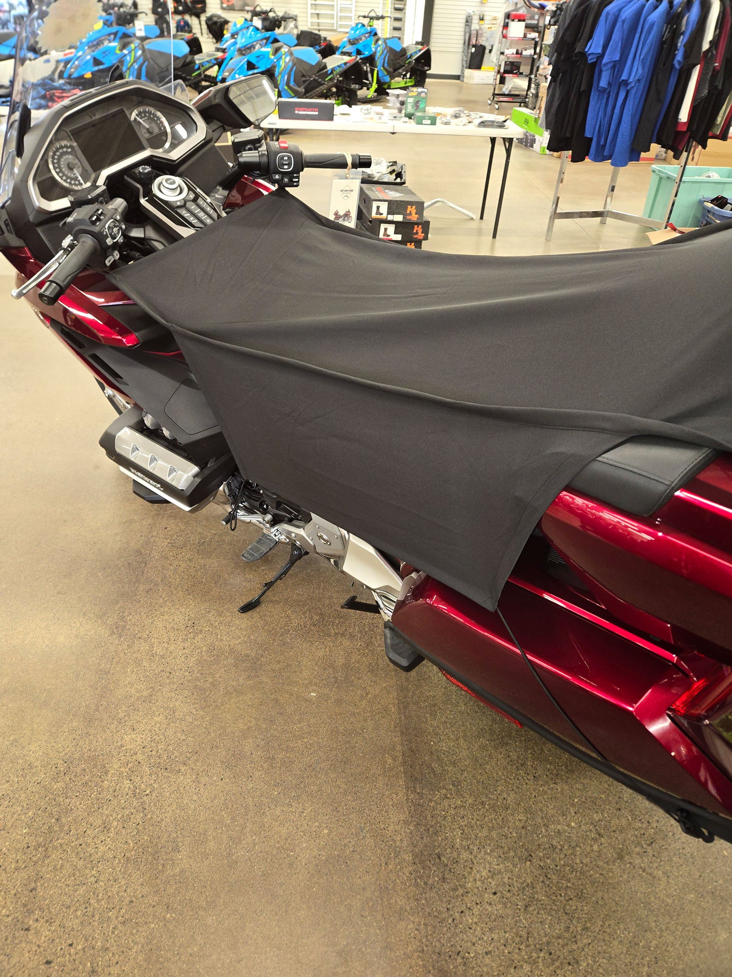 Cycle Shade - GoldWing/Tri Glide - Patriotic Skull