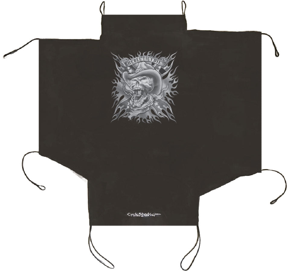 Cycle Shade - GoldWing/Tri Glide - Rebel Til I Die