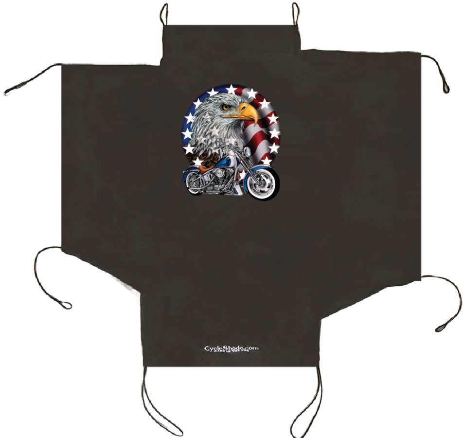 Cycle Shade - GoldWing/Tri Glide - Red White and Bold