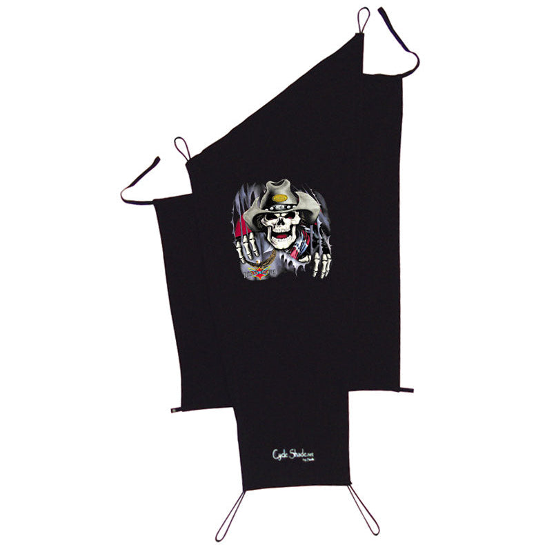 CS-1 For Bikes without a Trunk - Cowboy Skull