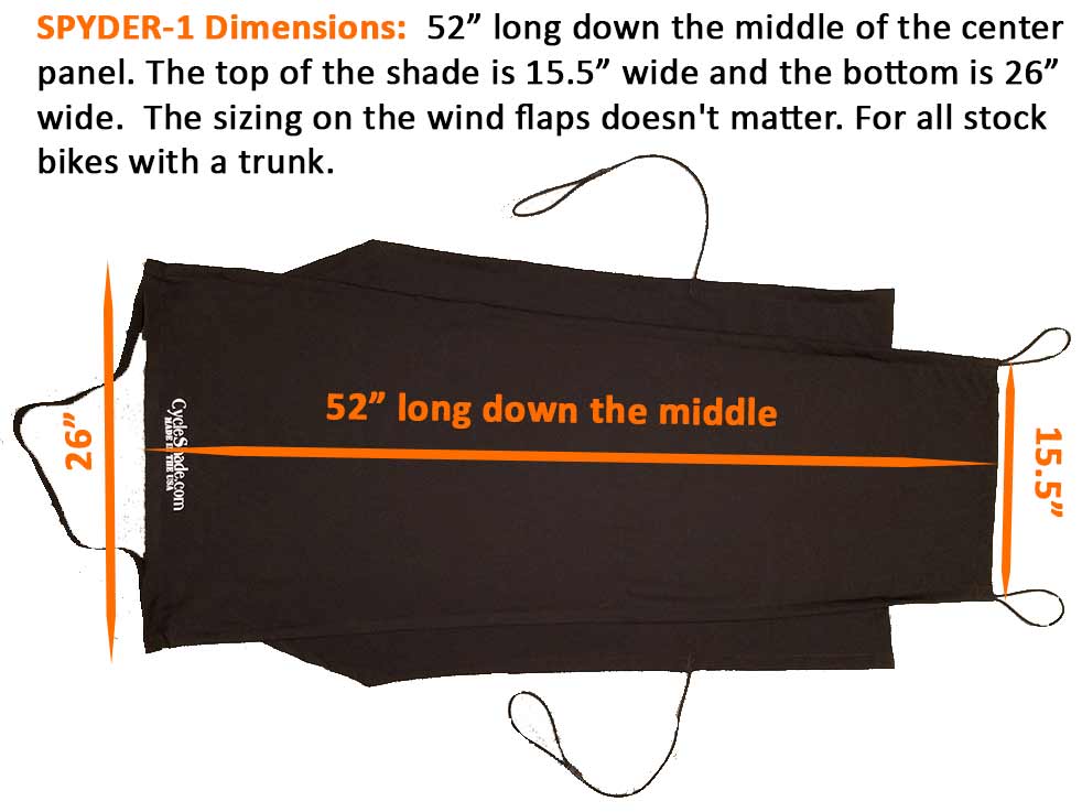 Can-Am Spyder Shade - SPYDER-1 - Red White and Bold